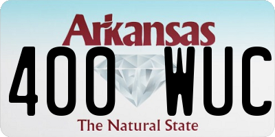 AR license plate 400WUC