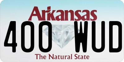 AR license plate 400WUD