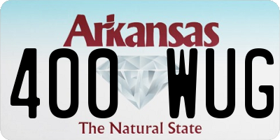 AR license plate 400WUG