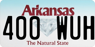 AR license plate 400WUH