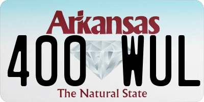 AR license plate 400WUL