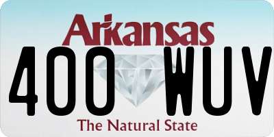 AR license plate 400WUV
