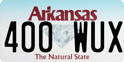 AR license plate 400WUX