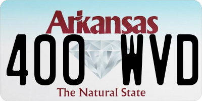 AR license plate 400WVD