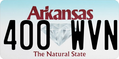 AR license plate 400WVN