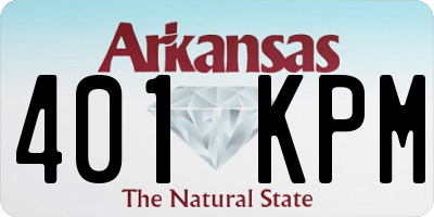 AR license plate 401KPM