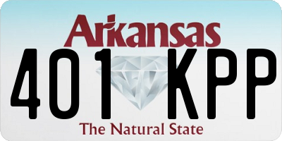 AR license plate 401KPP