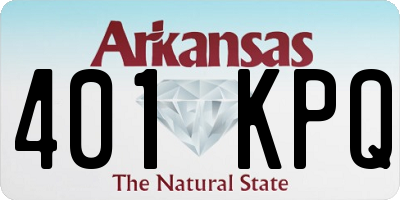 AR license plate 401KPQ