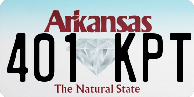 AR license plate 401KPT