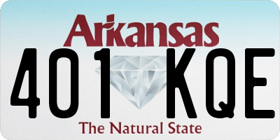 AR license plate 401KQE