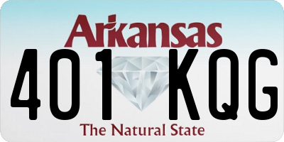 AR license plate 401KQG