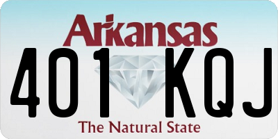 AR license plate 401KQJ