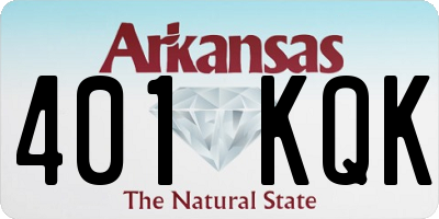 AR license plate 401KQK
