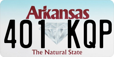 AR license plate 401KQP