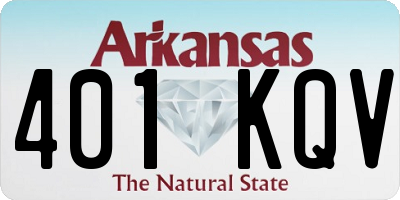 AR license plate 401KQV