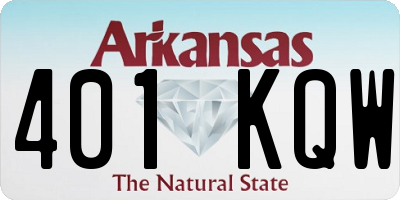 AR license plate 401KQW