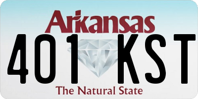 AR license plate 401KST