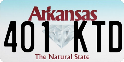 AR license plate 401KTD