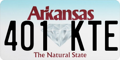 AR license plate 401KTE