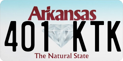 AR license plate 401KTK