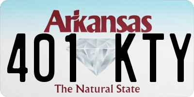 AR license plate 401KTY