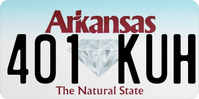 AR license plate 401KUH