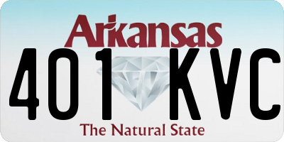 AR license plate 401KVC