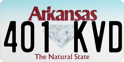AR license plate 401KVD