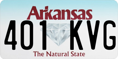 AR license plate 401KVG