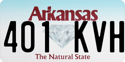 AR license plate 401KVH