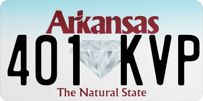 AR license plate 401KVP