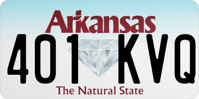 AR license plate 401KVQ