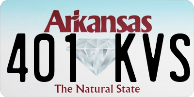 AR license plate 401KVS