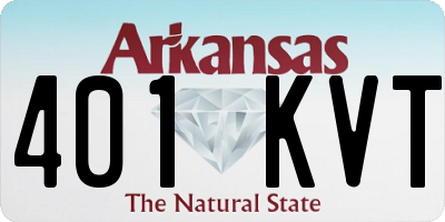 AR license plate 401KVT