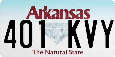 AR license plate 401KVY