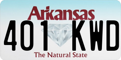 AR license plate 401KWD