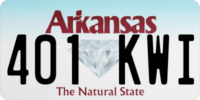 AR license plate 401KWI
