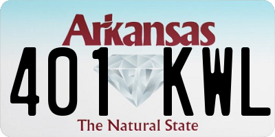 AR license plate 401KWL