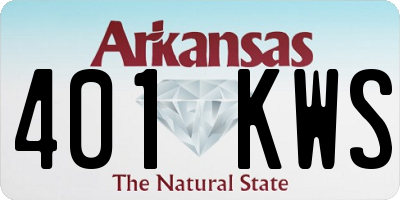 AR license plate 401KWS