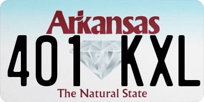 AR license plate 401KXL