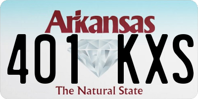 AR license plate 401KXS