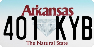AR license plate 401KYB