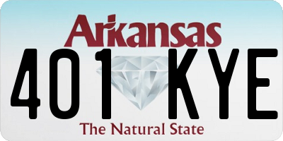 AR license plate 401KYE