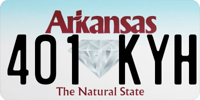 AR license plate 401KYH