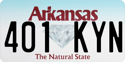 AR license plate 401KYN
