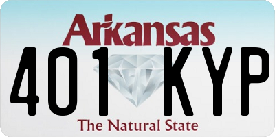 AR license plate 401KYP