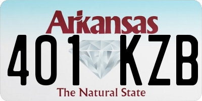 AR license plate 401KZB