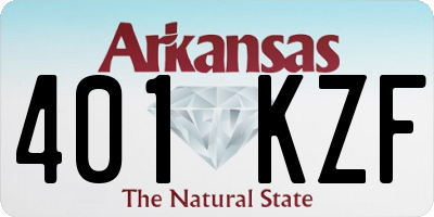 AR license plate 401KZF