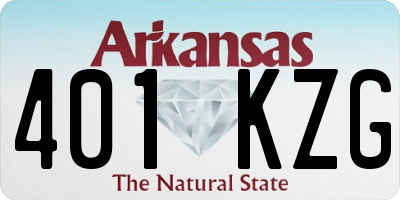 AR license plate 401KZG