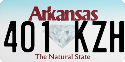 AR license plate 401KZH